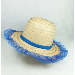 Chapeu Palha Desfiado Infantil Quadrilha Sortido