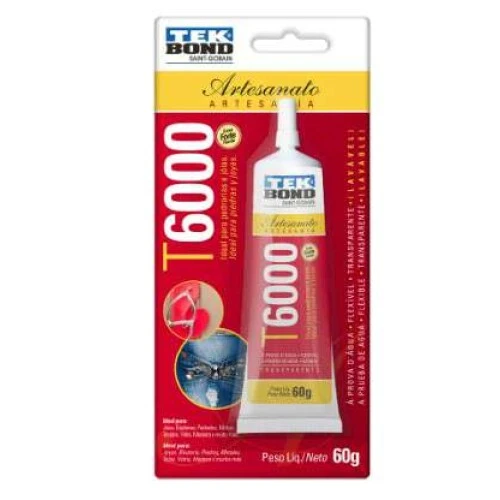Cola Artesanato Permanente 60g - TekBond Cola Artesanato Permanente 60g - TekBond
