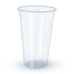 Copo Plástico Transparente 300ml Copobras C/20 Unidades