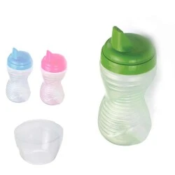 Copo Plástico s/Alça Infantil Sortido 325ml - Plasduran