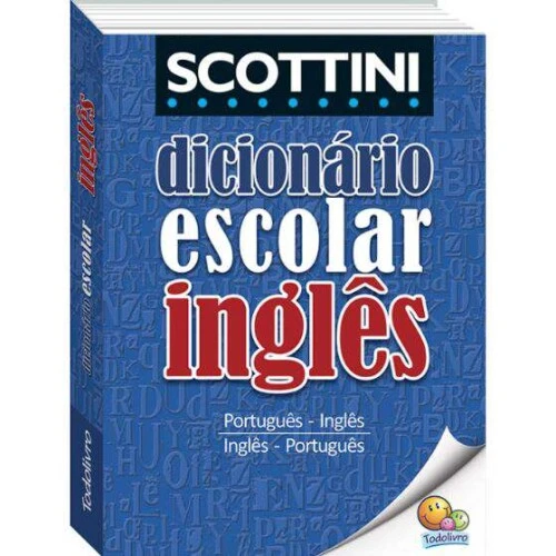 Dicionário Língua Inglês Scottini - Todolivro