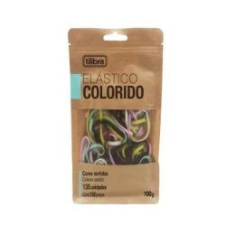 Elástico 100Gr Sortido com 135 Unidades - Tilibra