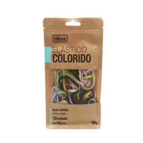 Elástico 100Gr Sortido com 135 Unidades - Tilibra