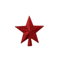 Enfeite Ponteira Árvore Estrela 15cm