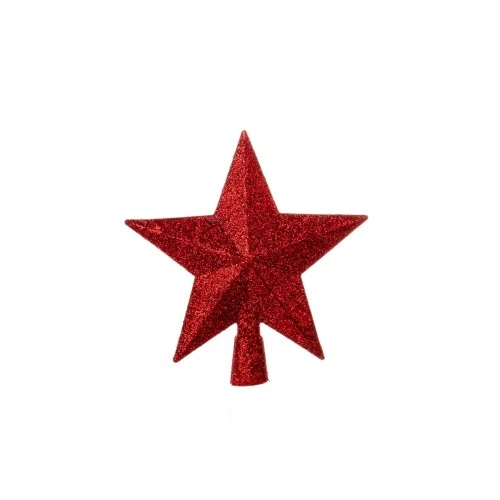 Enfeite Ponteira Árvore Estrela 15cm