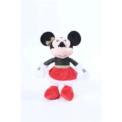 Enfeite de Natal Pelúcia Minnie com Gorro de Natal e Laço 45cm  Cromus (Disney)