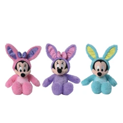 Enfeite de Páscoa Mickey e Minnie Pelúcia  Cromus