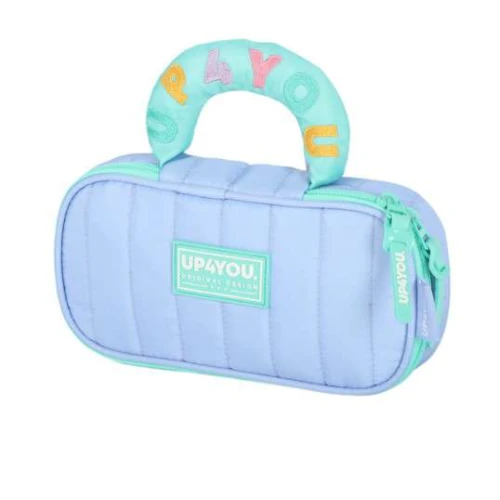 Estojo 1 Ziper Up4You Feminino Azul - Luxcel