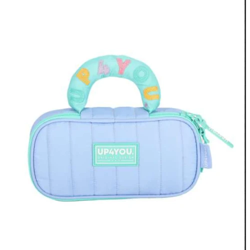 Estojo 1 Ziper Up4You Feminino Azul - Luxcel