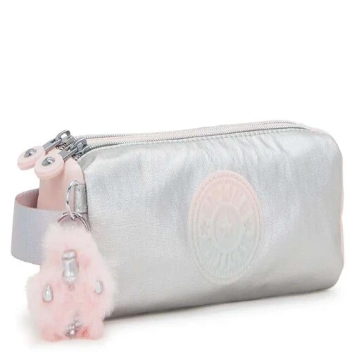 Estojo Allie Duplo Ice Metal - Kipling