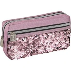 Estojo Duplo Blush Rosa - Foroni