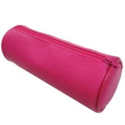Estojo cilíndrico 1z rosa pink