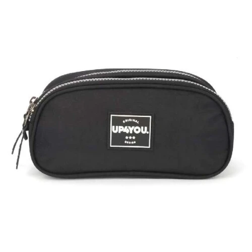 Estojo Duplo UP4YOU Preto Luxcel Estojo Duplo UP4YOU Preto Luxcel