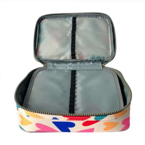 Estojo Necesser Box Coracao Colors - Vini Forte