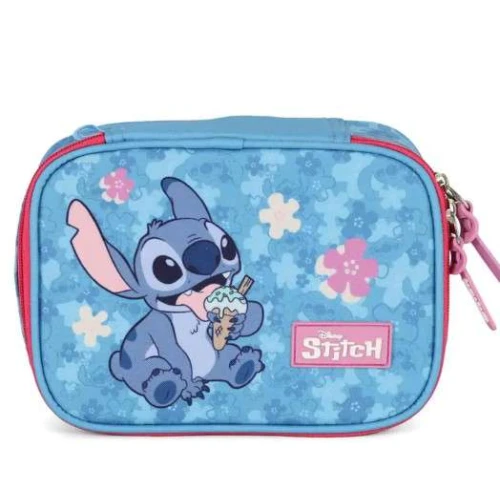 Estojo Necesser Stitch azul - Luxcel Estojo Necesser Stitch azul - Luxcel