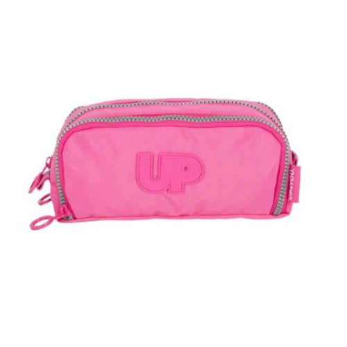 Estojo Triplo Up4You Rosa - Luxcel Estojo Triplo Up4You Rosa - Luxcel