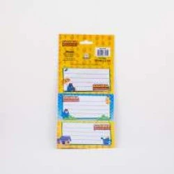 Etiqueta Escolar Foroni Galinha Pintadinha - 6 Peças