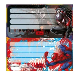 Etiqueta Escolar Spiderman - Tilibra