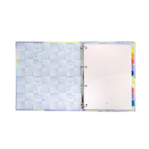 Fichário Escolar Trendy Lavender - Dac Fichário Escolar Trendy Lavender - Dac