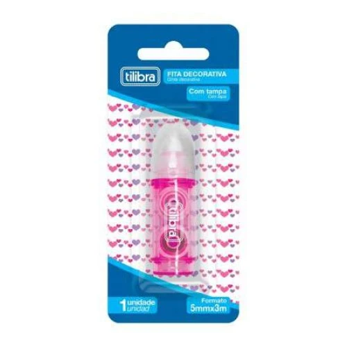 Fita Decorativa Escolar Rush 5mm x 3m - Tilibra