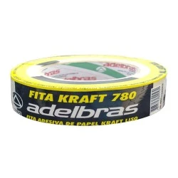Fita de Papel Adelbras Adesiva 18X50m