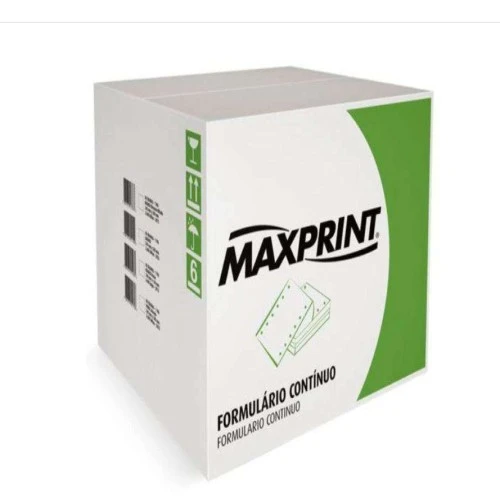 Formulário Contínuo Maxprint 3 Vias 80 Colunas
