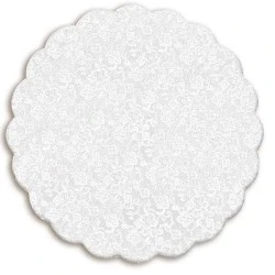 Fundo Rendado Redondo nº7 - 34 - pct c/ 100 unid.