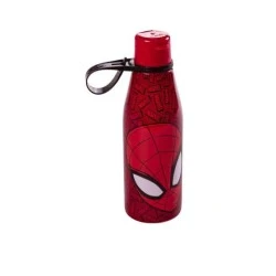 Garrafa Plástica Abre Fácil Homem Aranha 530ml- Plasútil