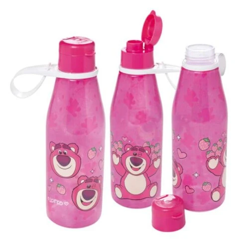 Garrafa Plástica Abre Fácil Lotso 530ml- Plasútil