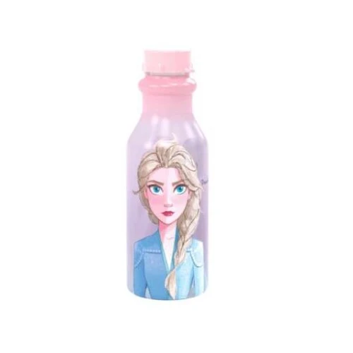 Garrafa Plástica Retrô Frozen 500ml- Plasútil