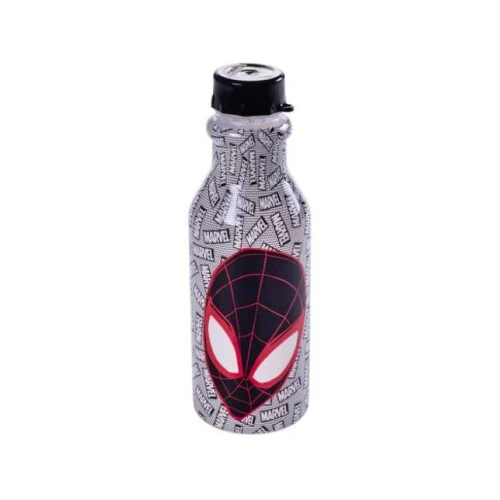 Garrafa Plástica Retrô Homem Aranha 500ml- Plasútil