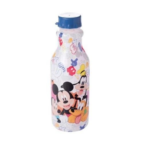 Garrafa Plástica Retrô Mickey Mouse 500ml- Plasútil