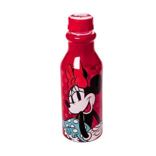 Garrafa Plástica Retrô Minnie Mouse 500ml- Plasútil Garrafa Plástica Retrô Minnie Mouse 500ml- Plasútil