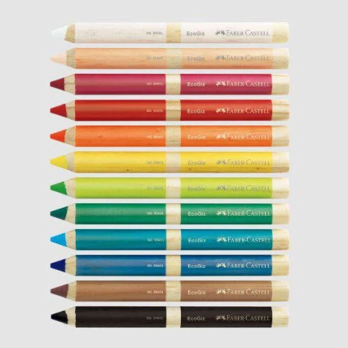 Giz de Cera EcoGiz - Faber Castell