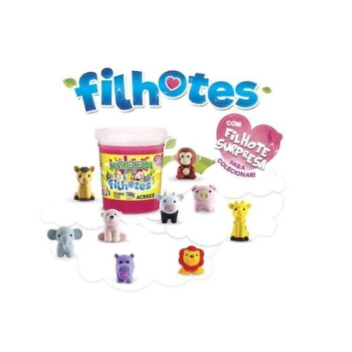 Kimeleka Filhotes Acrilex Sortida 180G