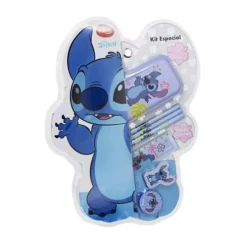 Kit Especial Escolar Disney Stitch Oficial Infantil C/ 7 Pçs