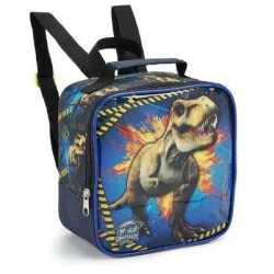 Lancheira Dinosaurs World Azul - Seanite