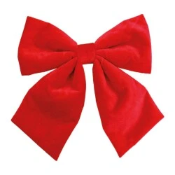 Laço Decorativo Vermelho 32cm - Cromus