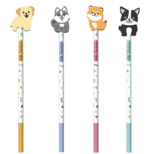 Lápis Graf. C/ Borr. Decorada Fantasia - Cis