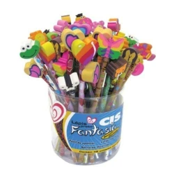 Lápis Graf. C/ Borr. Decorada Fantasia - Cis