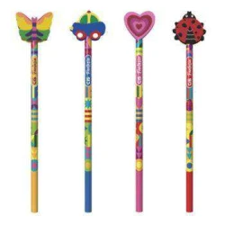 Lápis Graf. C/ Borr. Divertida Fantasia - Cis