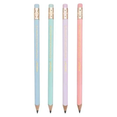 Lapis Graf. C/ Borracha HB Jumbo Pastel - Molin