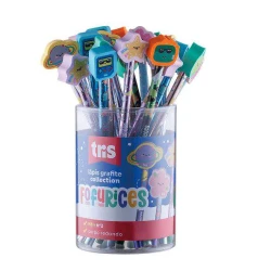 Lápis Graf. Fofurices Sortidos No Topo - Tris