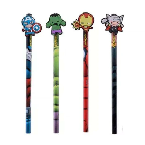 Lápis Grafite com Ponteira dos Avengers - Molin