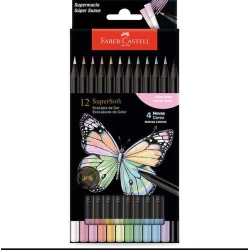 Lápis de Cor Aquarelável - 12 Cores Faber Castell