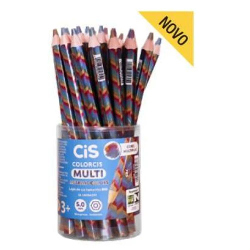 Lápis de Cor Multicolor Metalic - Cis