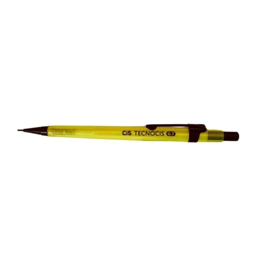 Lapiseira 0.7mm Tecnocis Neon Amarelo - Cis
