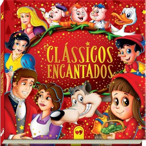 Livro Almofadado Clássicos Encantados (Capa dura)