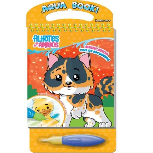 Livro Aqua Book - Turma dos Filhotes Amigos