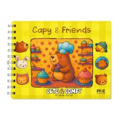 Livro Colorir - Capy e Friends - Magic Kids